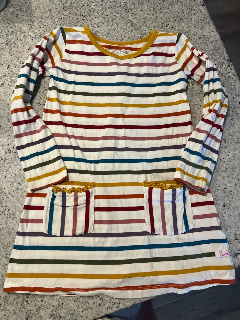 Ruffle Butts dress girls size 6